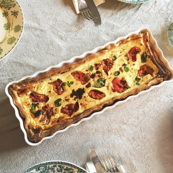 Emile Henry Tart-Börek-Fırın Kabı Dikdörtgen 36.5 x 15 cm(EH346034)