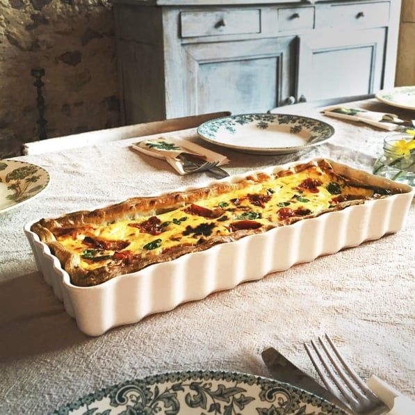 Emile Henry Tart-Börek-Fırın Kabı Dikdörtgen 36.5 x 15 cm(EH346034)
