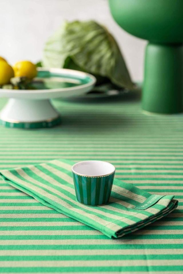 Yeşil Porselen Yumurtalık 5 Cm Love Birds Collection by Pip Studio