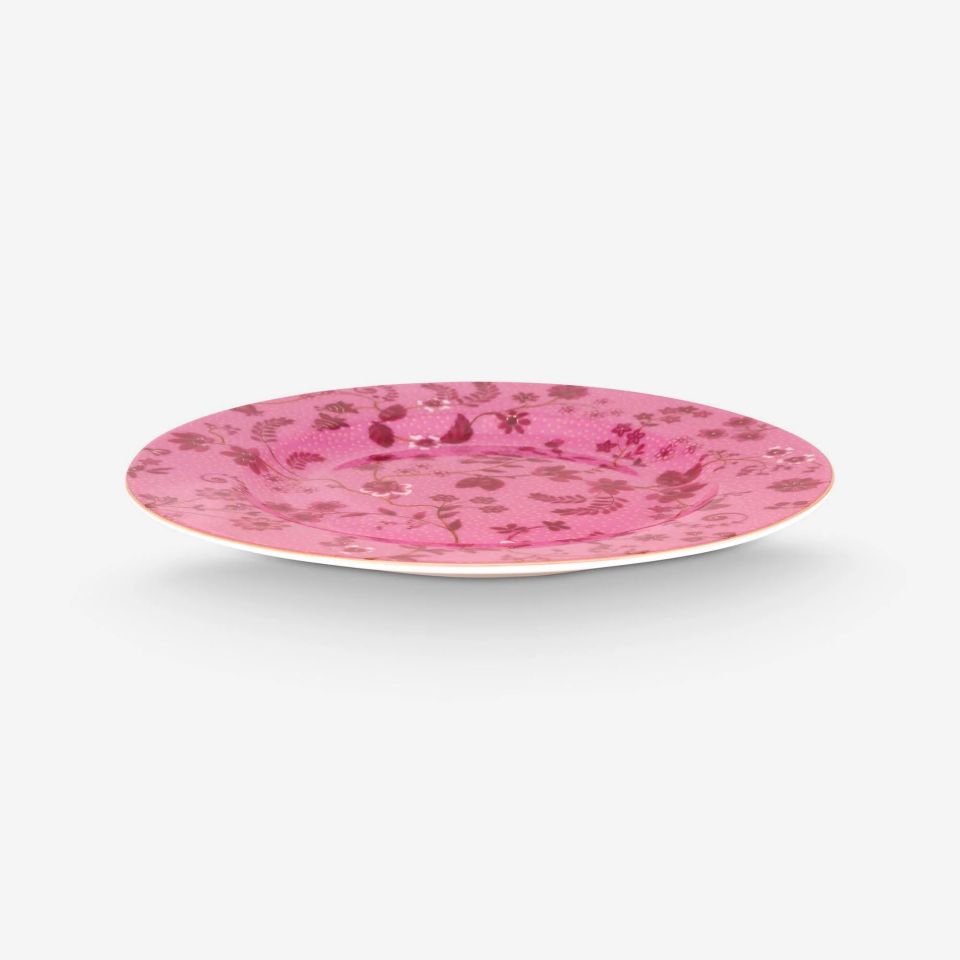 Pembe Porselen Pasta Tabağı 17 Cm Jolie Collection by Pip Studio