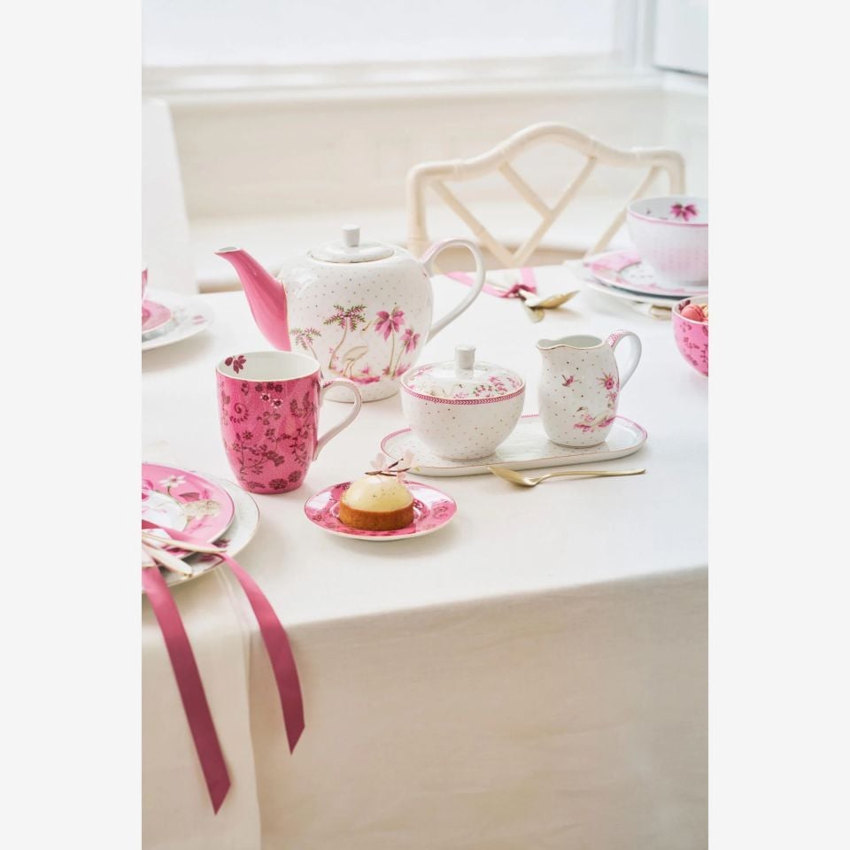 Pembe Porselen Kupa Seti 145 Ml Jolie Collection by Pip Studio