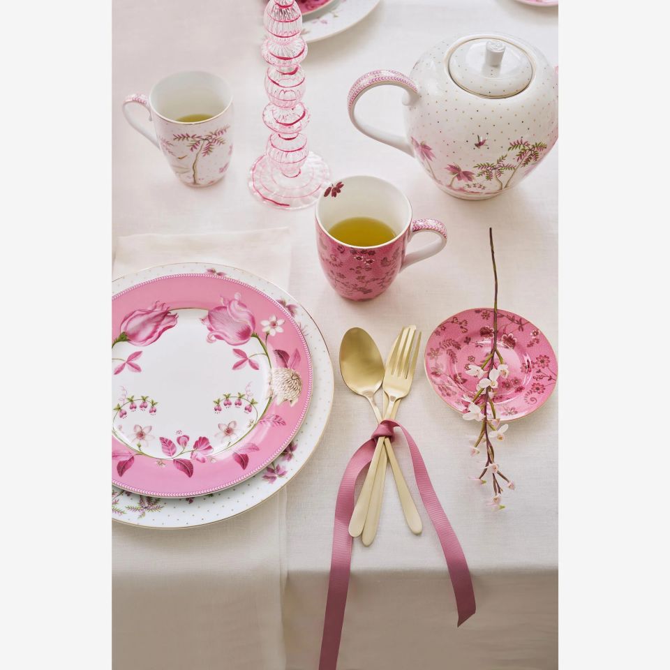 Pembe Porselen Kupa Seti 350 Ml Jolie Collection by Pip Studio