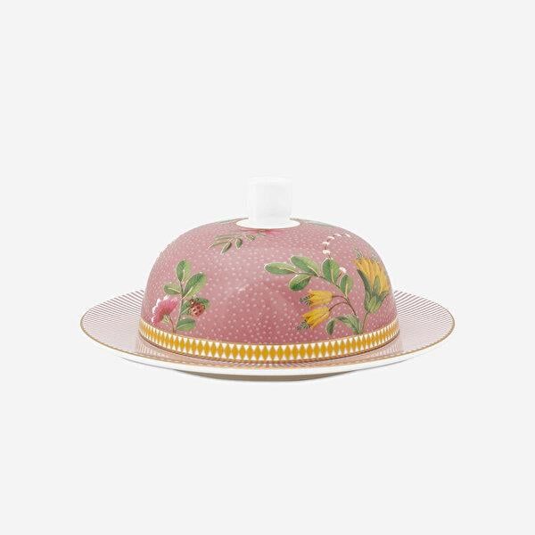 Pembe Porselen Tereyağlık 17 Cm La Majorelle Collection by Pip Studio