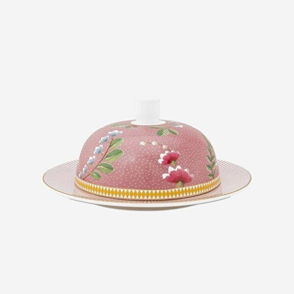 Pembe Porselen Tereyağlık 17 Cm La Majorelle Collection by Pip Studio