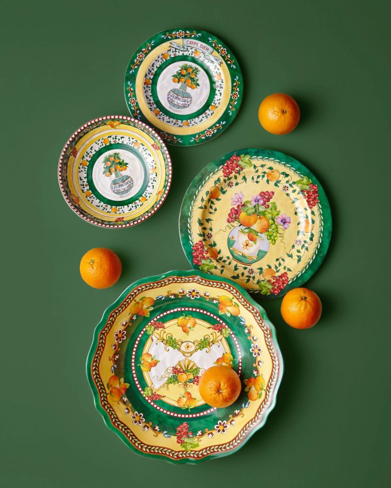 Yeşil Melamin Kase 20 Cm Carpe Diem Collection by Chiara Alessi