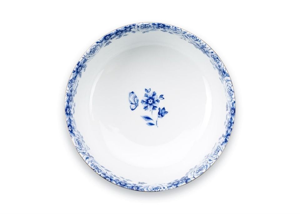 Mavi Beyaz Porselen Kase 20 Cm Royal White Collection by Pip Studio