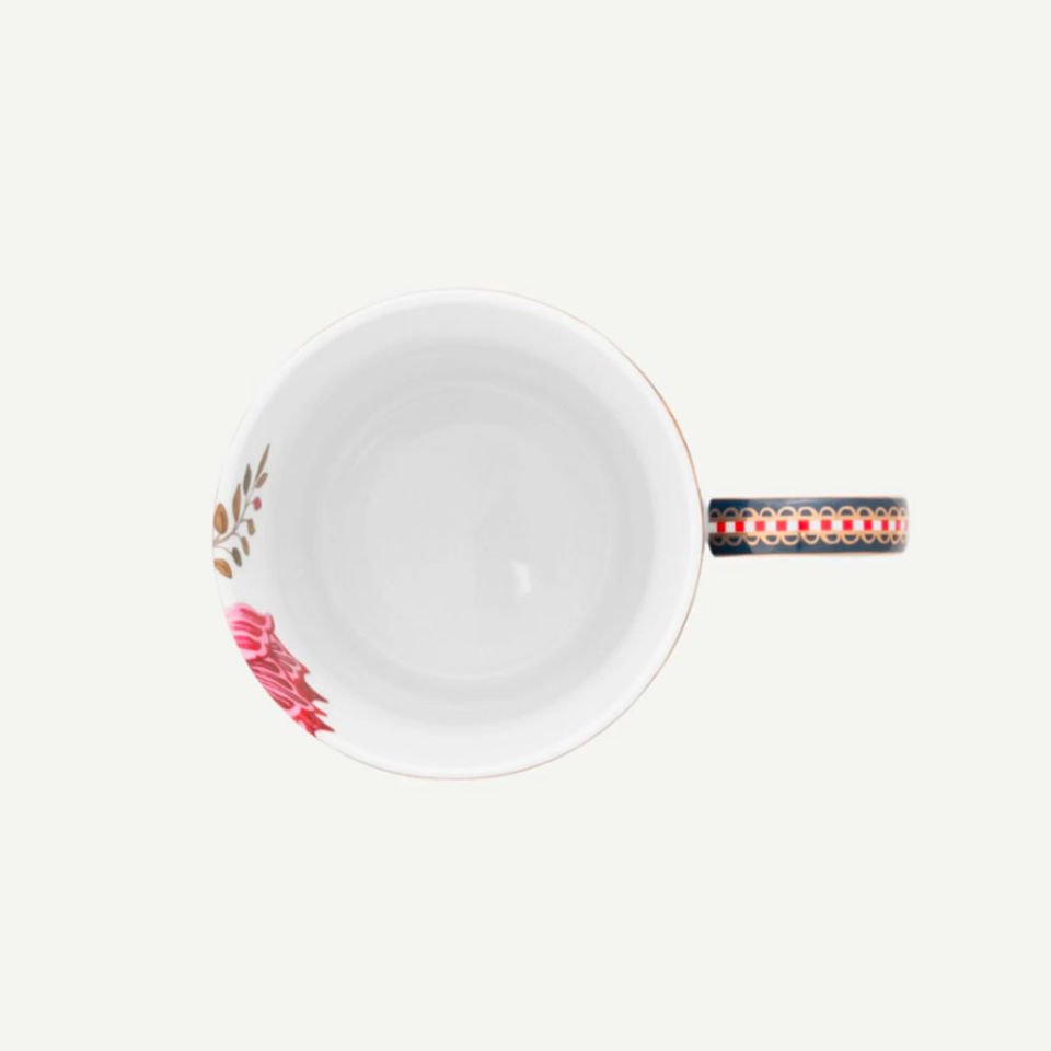 Mavi Porselen Kupa 350 Ml Alphabet Collection by Pip Studio