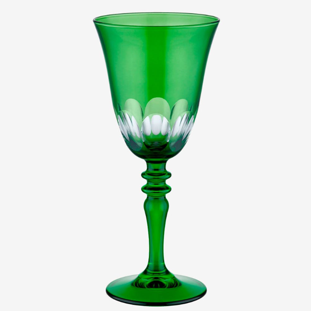 Yeşil Cam Kadeh 270 Ml Nora Collection by Chiara Alessi
