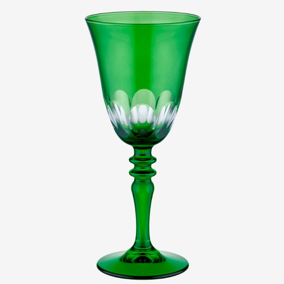 Yeşil Cam Kadeh 270 Ml Nora Collection by Chiara Alessi