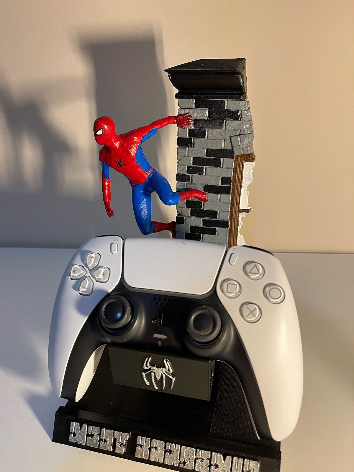 Spiderman Tasarım Kol Tutacağı, Joystick/Gamepad/Kumanda Standı, PS4 / PS5 / Xbox Uyumlu