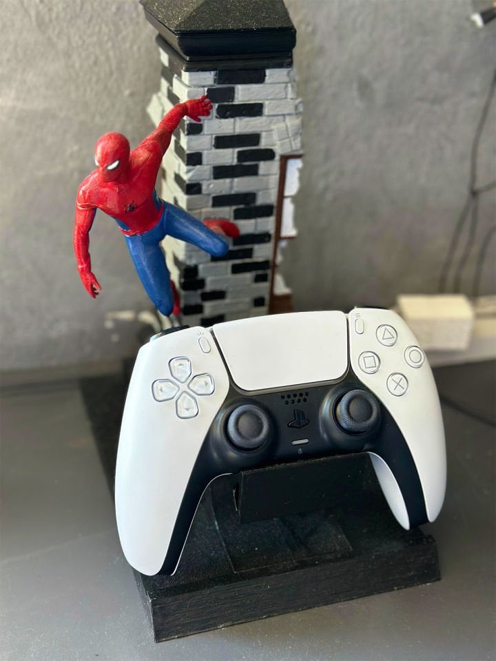 Spiderman Tasarım Kol Tutacağı, Joystick/Gamepad/Kumanda Standı, PS4 / PS5 / Xbox Uyumlu