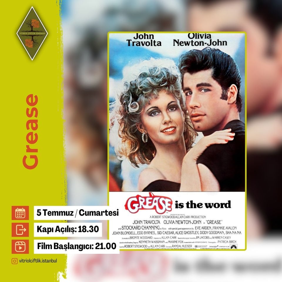 Grease (Etkinlik 5 Temmuz  Cumartesi)