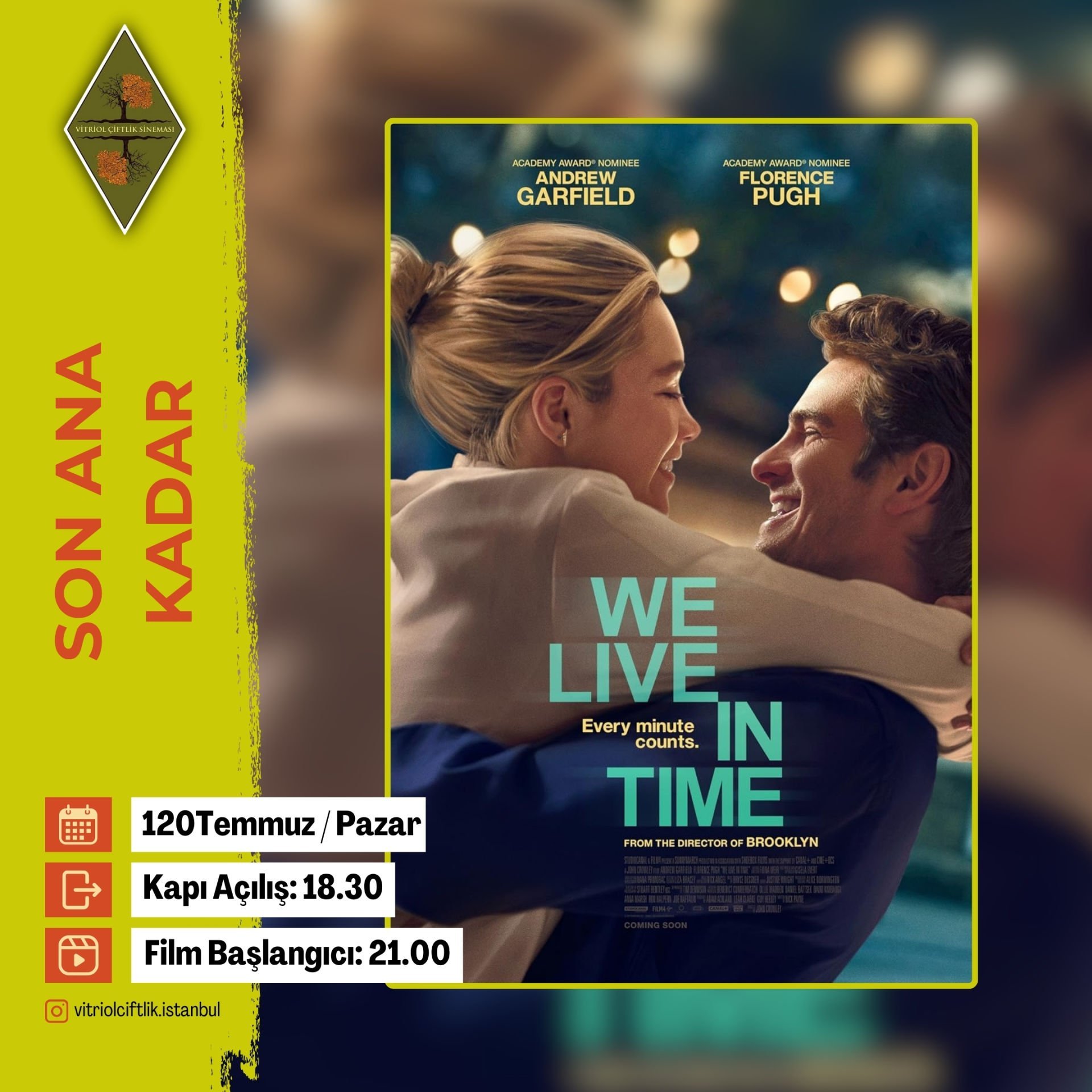 20 Temmuz We Live in Time (Etkinlik)