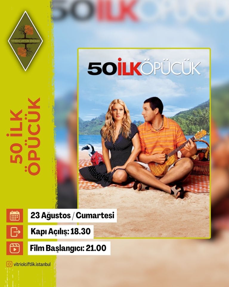 23 Ağustos Cumartesi 50 ilk Öpücük  (Etkinlik)