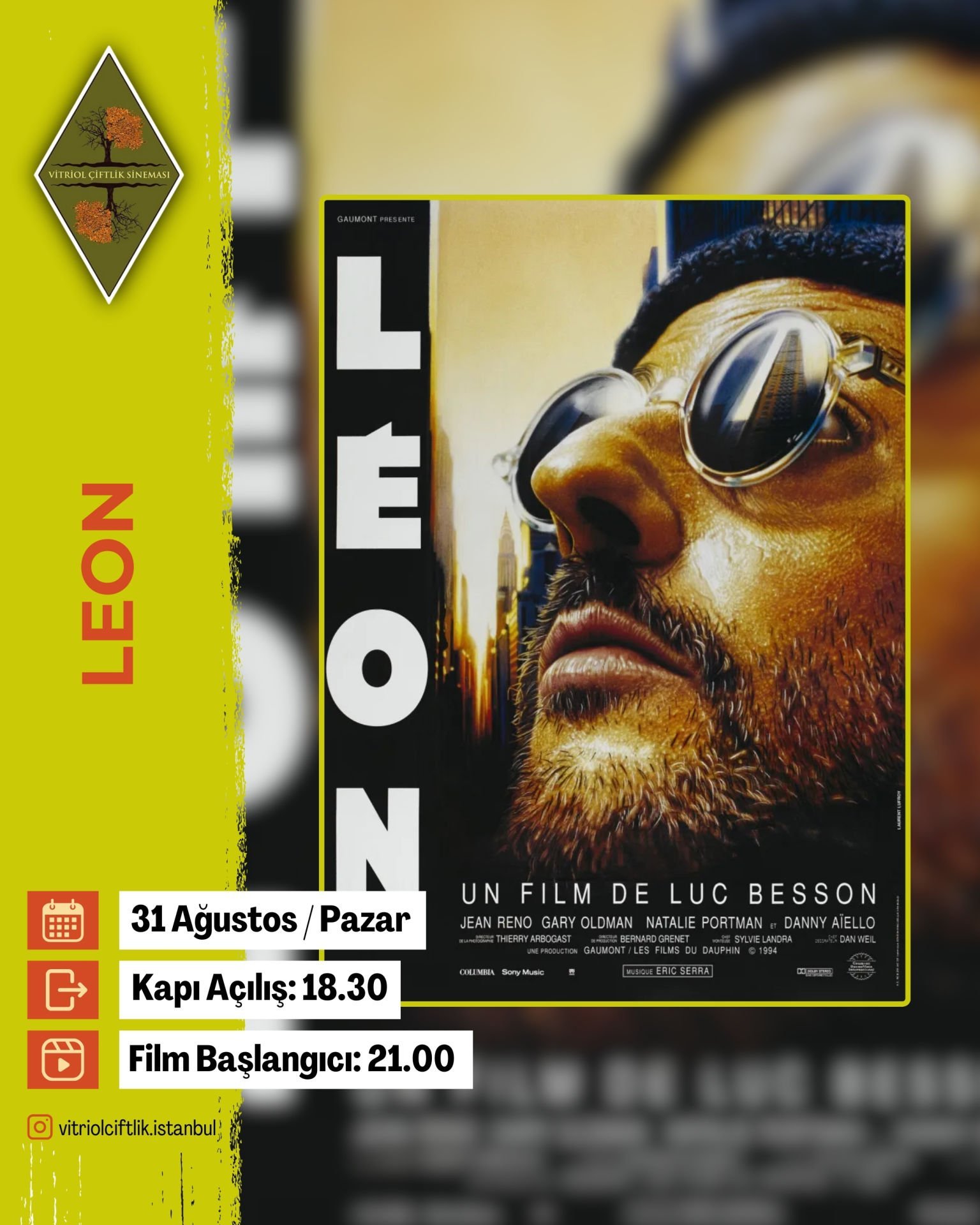 31 Ağustos Pazar Leon (Etkinlik)