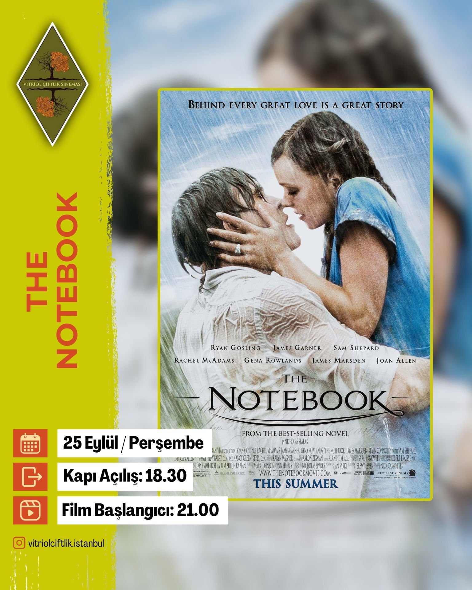 25 Eylül Perşembe Nootbook (Etkinlik)