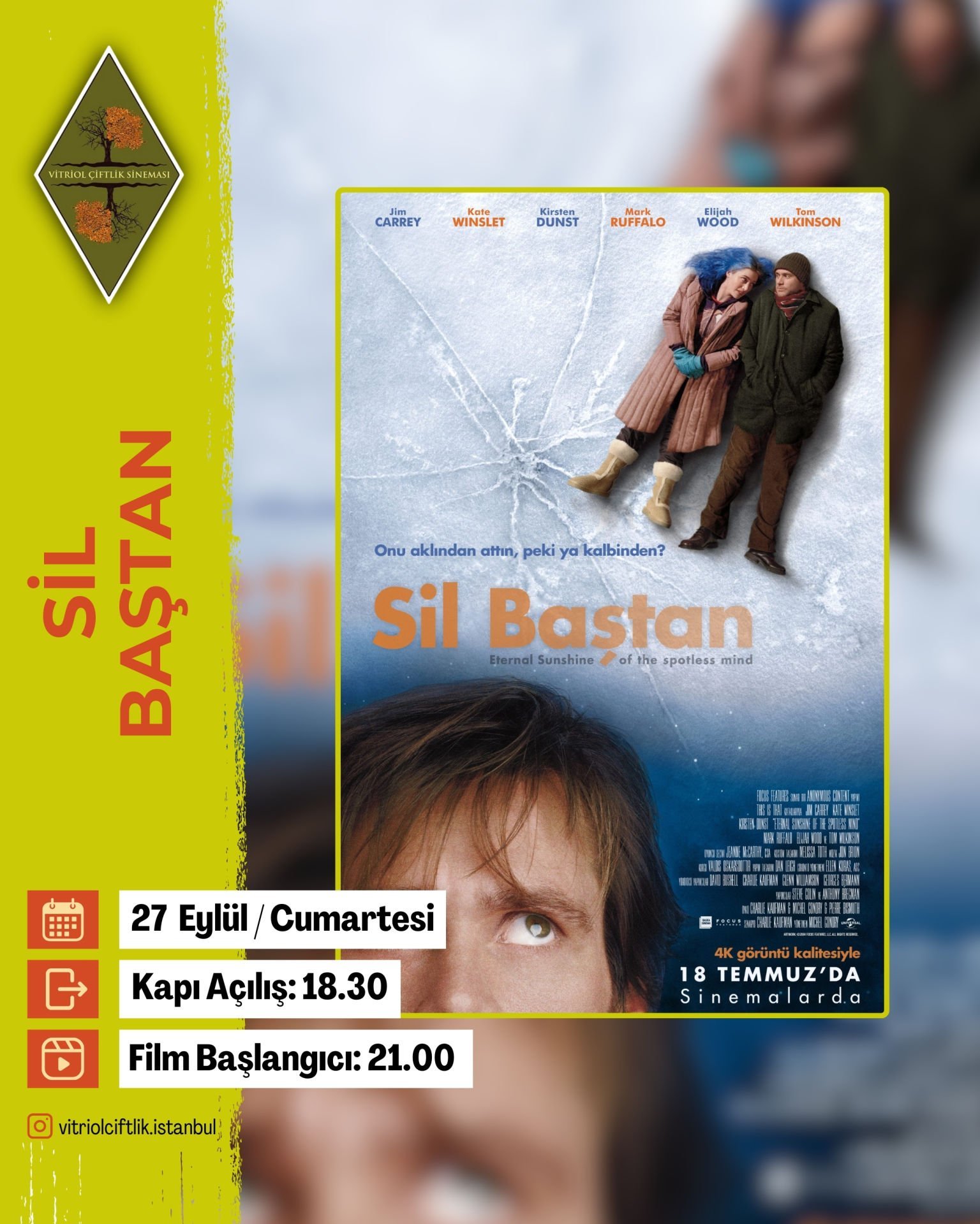 27 Eylül Cumartesi Sil Baştan (Etkinlik)