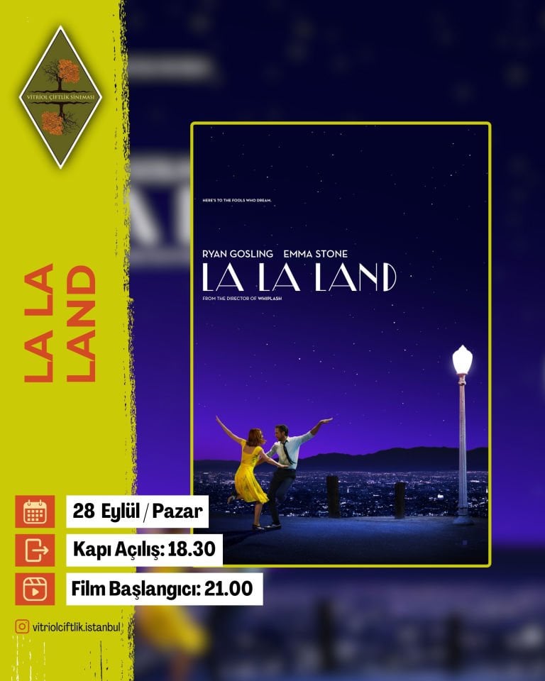 28 Eylül Pazar La La Land (Etkinlik)