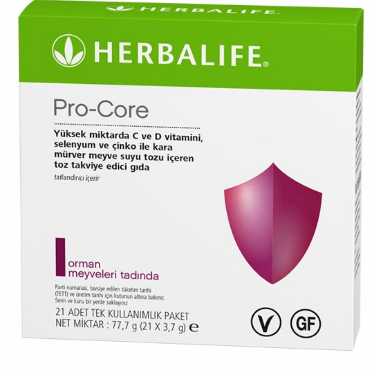 Herbalife Pro-Core Orman Meyveleri Tadında 21 Adet