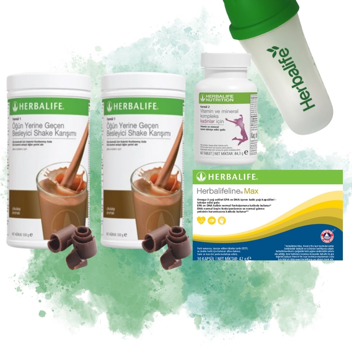 Herbalife Kadınlara Özel Kilo Alma Seti