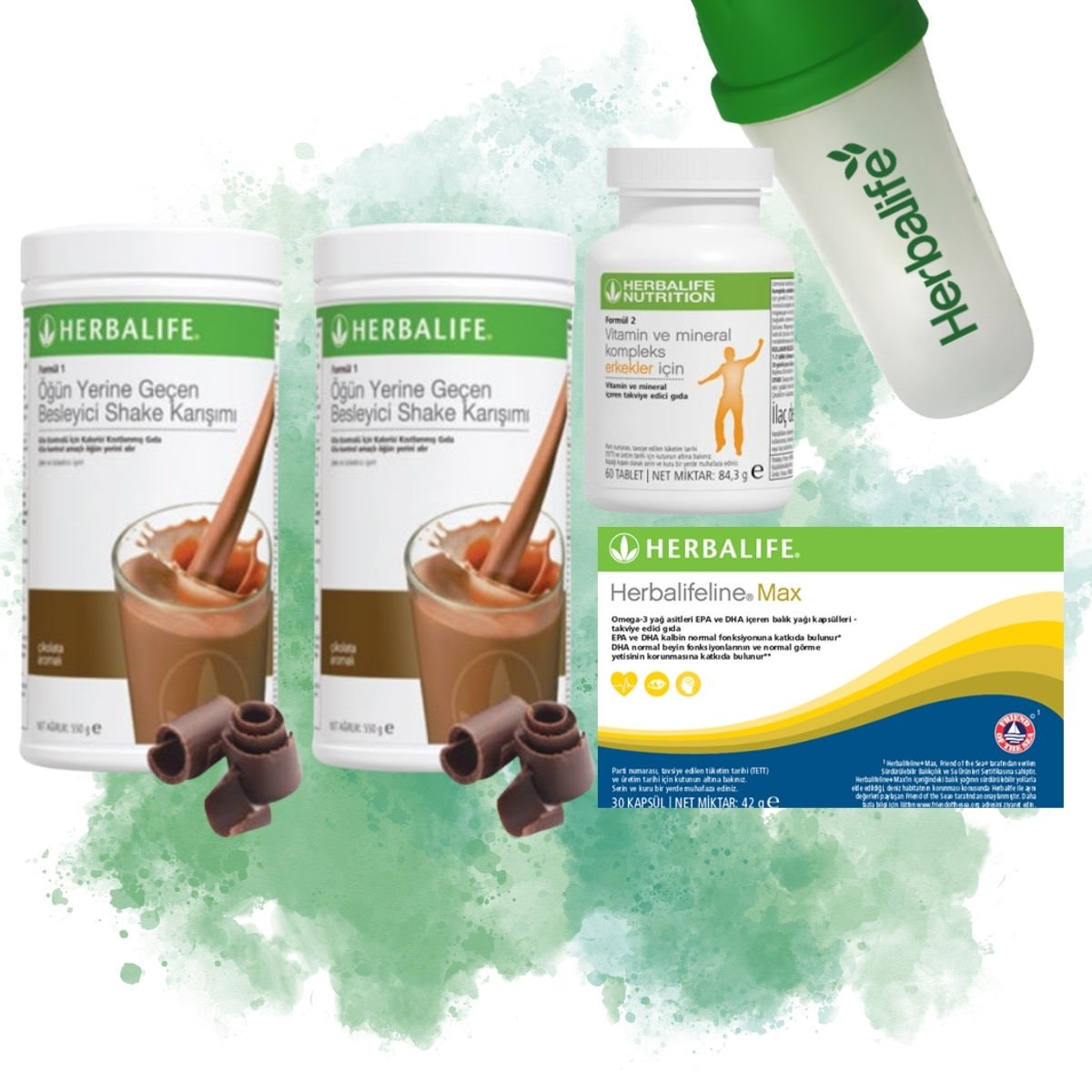 Herbalife Erkeklere Özel Kilo Alma Seti