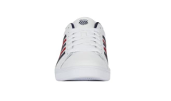 K-Swiss COURT TIEBREAK II~WHT/PEACOT/SMBA RED Erkek Tenis Ayakkabısı