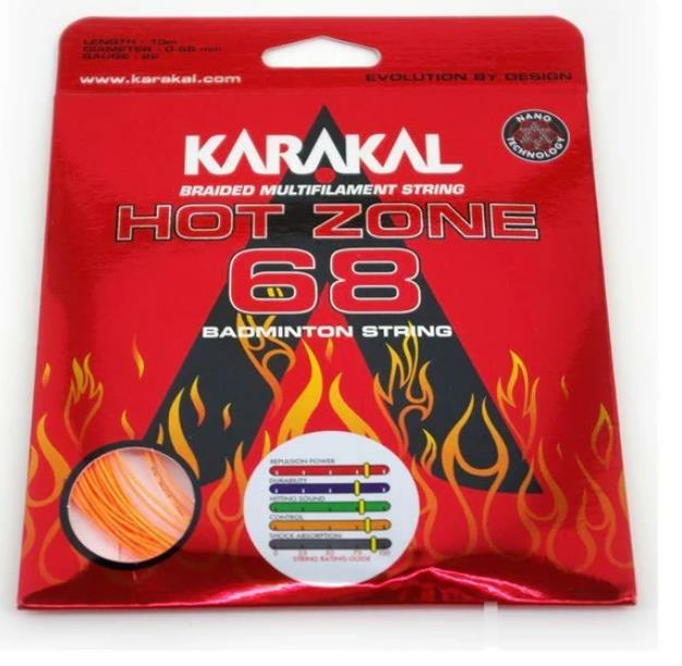 HOT ZONE 68 STRING ORANGE (10m)