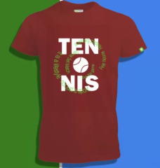 Tenis T-shirt TENNIS ON FIRE