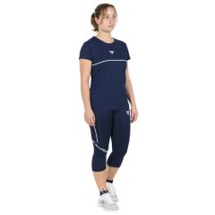 Tecnifibre Lacivert Antrenman Tişörtü (Kadın)
