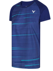 VICTOR T-Shirt T-34100 B MAVİ KADIN TİŞÖRT