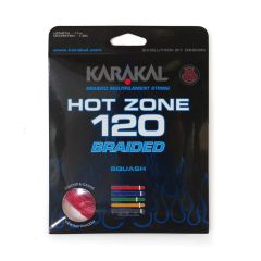 Karakal Hot Zone Braided 120 Paket Squash Raketi Kordajı