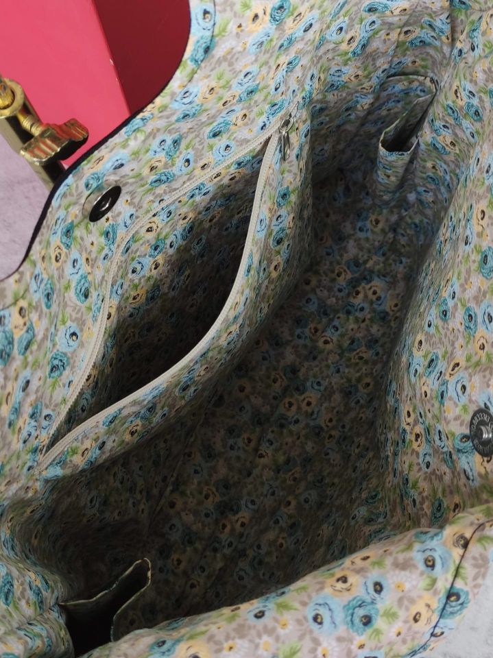 Krem Küçük Prens Nakışlı Omuz Çantası