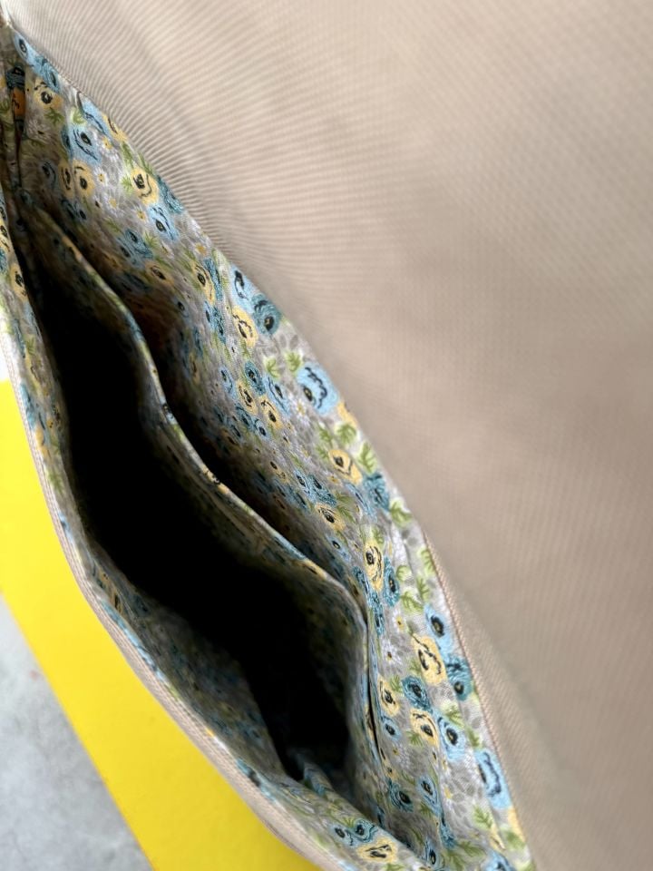 Krem Küçük Prens Nakışlı Sırt Çantası