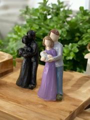 Mutlu Aile Biblosu (anne, baba, bebek)