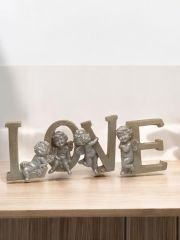 Melekli LOVE yazısı