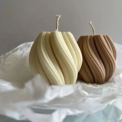 Geometrik sütun mum