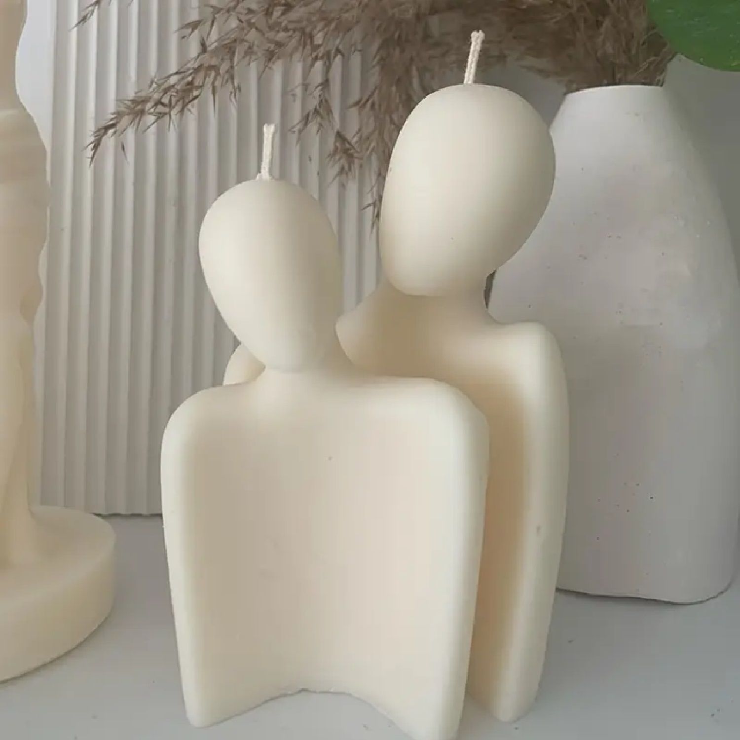 Aile, sevgili temalı mum