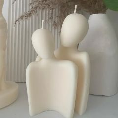 Aile, sevgili temalı mum