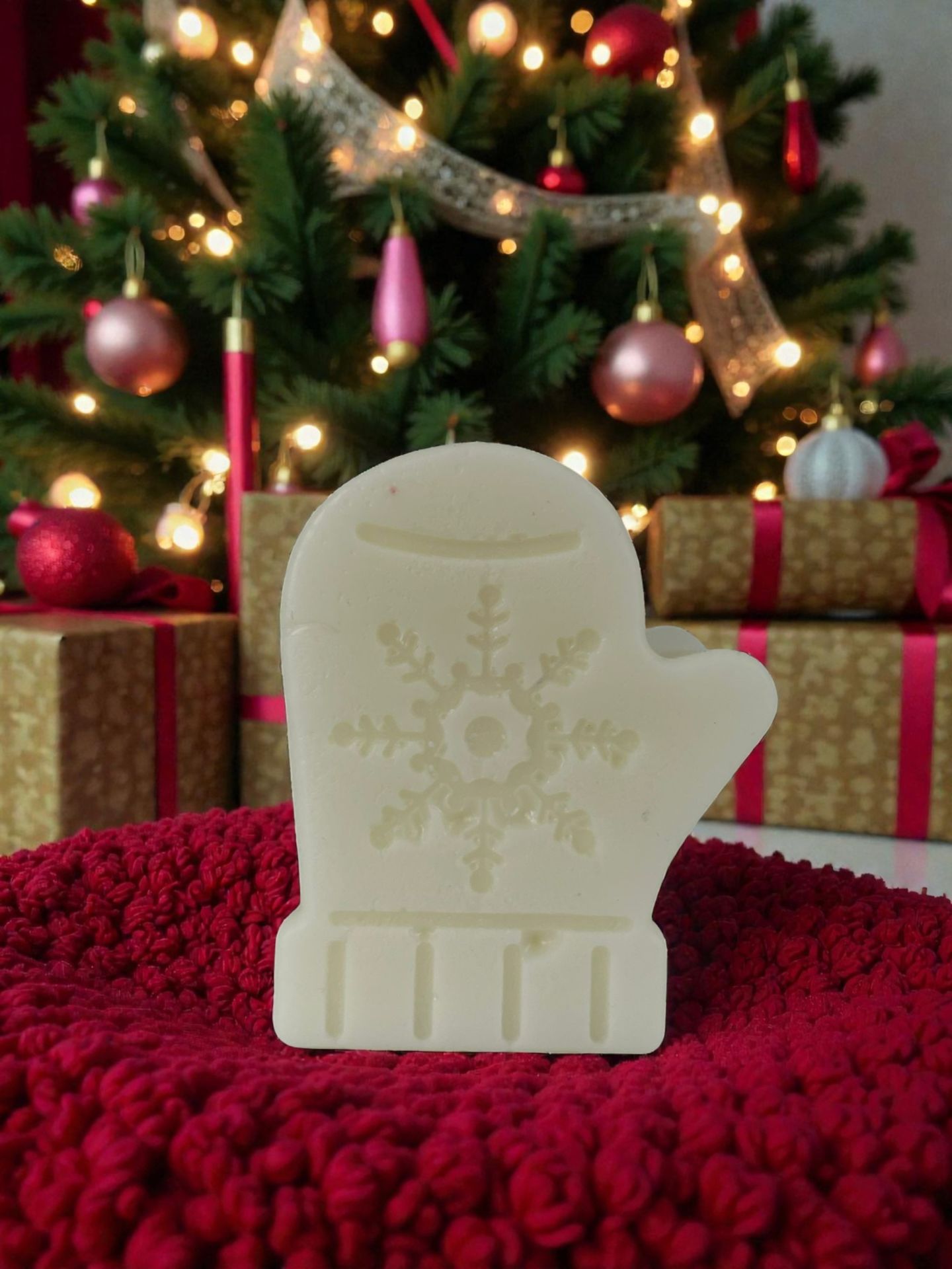 Yılbaşı Temalı Kokulu Eldiven Mum