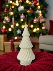 Yılbaşı Temalı Kokulu Ağaç Mum