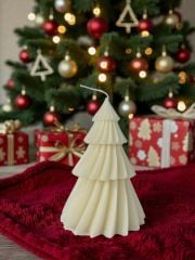 Yılbaşı Temalı Kokulu Ağaç Mum