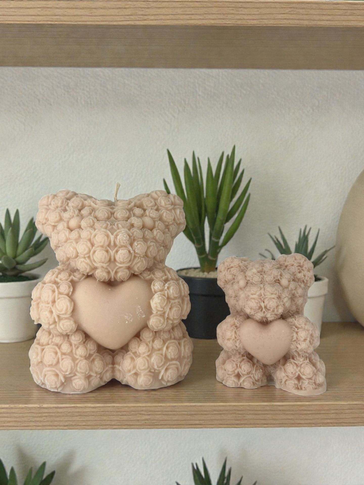 Yılbaşı Temalı Kokulu 2 Adet Kahverengi Ayıcık