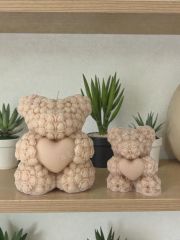 Yılbaşı Temalı Kokulu 2 Adet Kahverengi Ayıcık