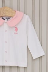 U.S. Polo Assn. Kız Bebek Patikli 3'lü Takım
