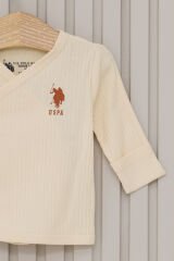 U.S. Polo Assn. Kız Bebek 5'li Zıbın Seti