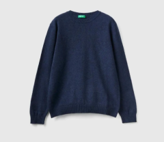 Benetton Bisiklet Yaka Kazak