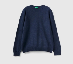 Benetton Bisiklet Yaka Kazak