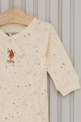 U.S. Polo Assn. Kız Bebek Patikli Tulum