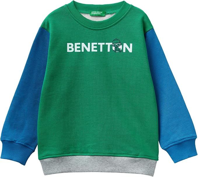 Benetton Bisiklet Yaka Sweathırt