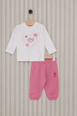 U.S. Polo Assn. Kız Bebek 3'lü Takım